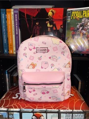 Pink Kirby Mini Backpack